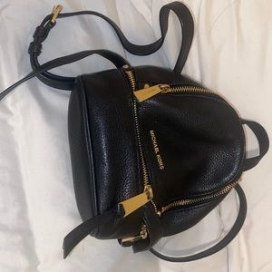 Michael kors mini backpack